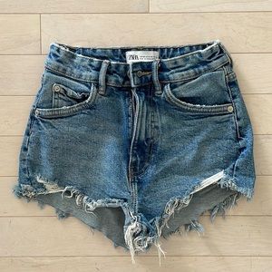 Zara jean shorts